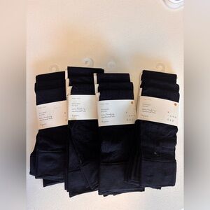 A BUNDLE OF 4 New Day Black Trouser Socks 3-Pack